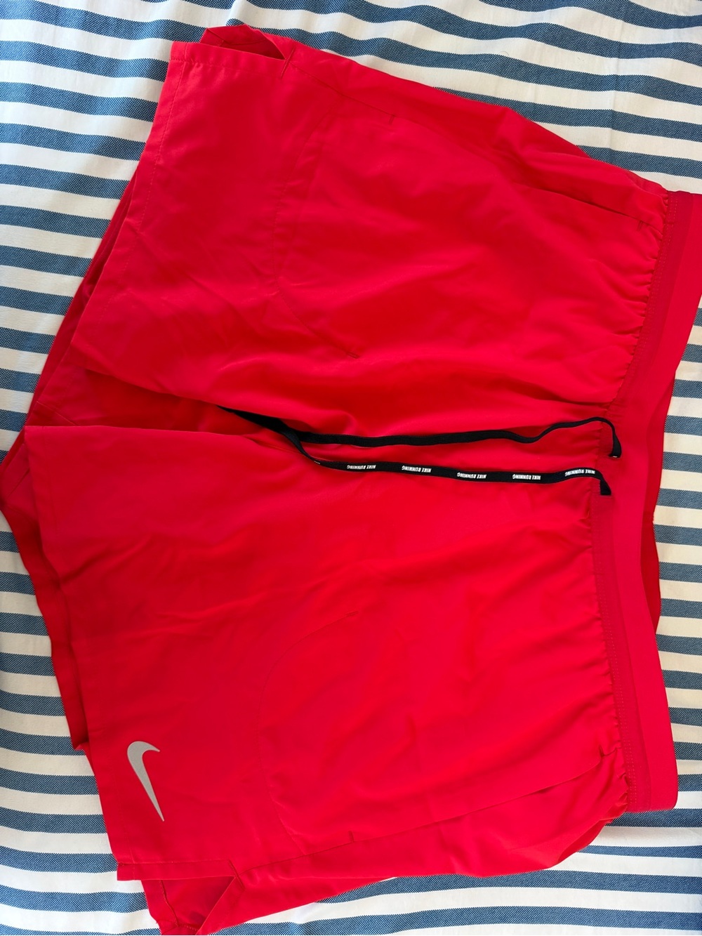 Nike Men’s Bright Red Athletic Running Shorts